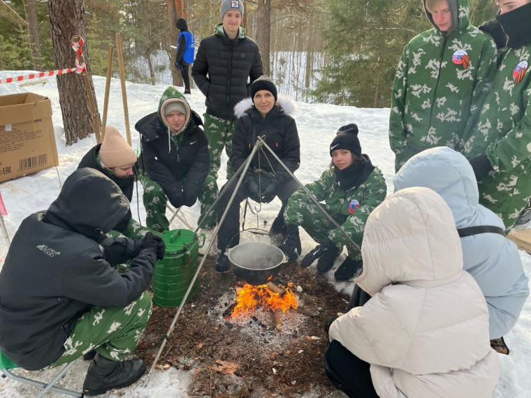 Военно-спортивная игра "Орленок".